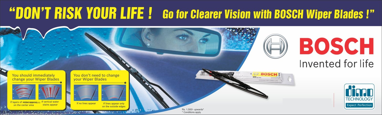 BOSCH Wiper Blades By Greasemonkey.lk